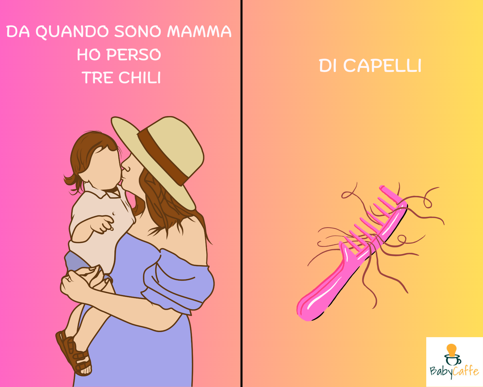 gravidanza perdita di capelli