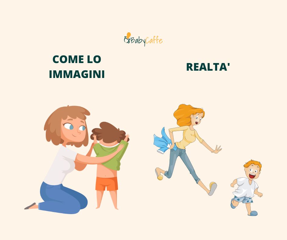 il cambio abiti dei bambini